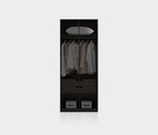 Parma 2 Doors Glass Kledingkast, afbeelding 2