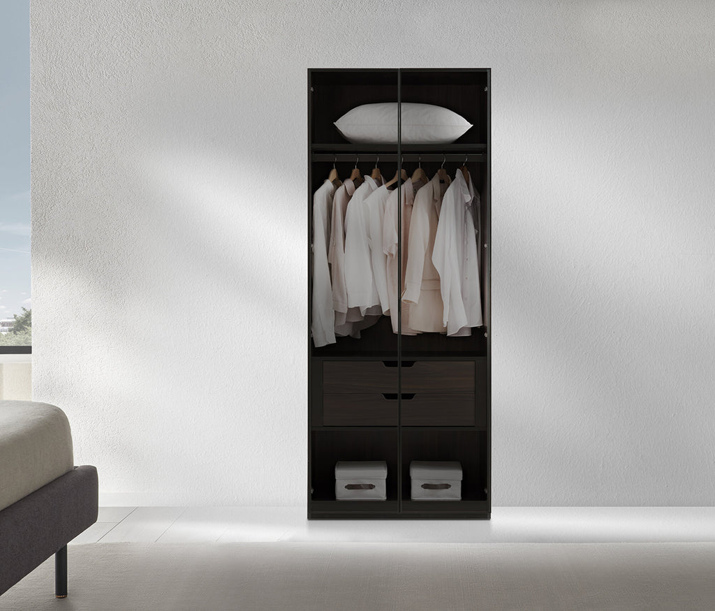 Parma 2 Doors Glass Kledingkast, afbeelding 3