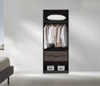 Parma 2 Doors Glass Kledingkast, afbeelding 4