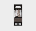 Parma 2 Doors Glass Kledingkast, afbeelding 6