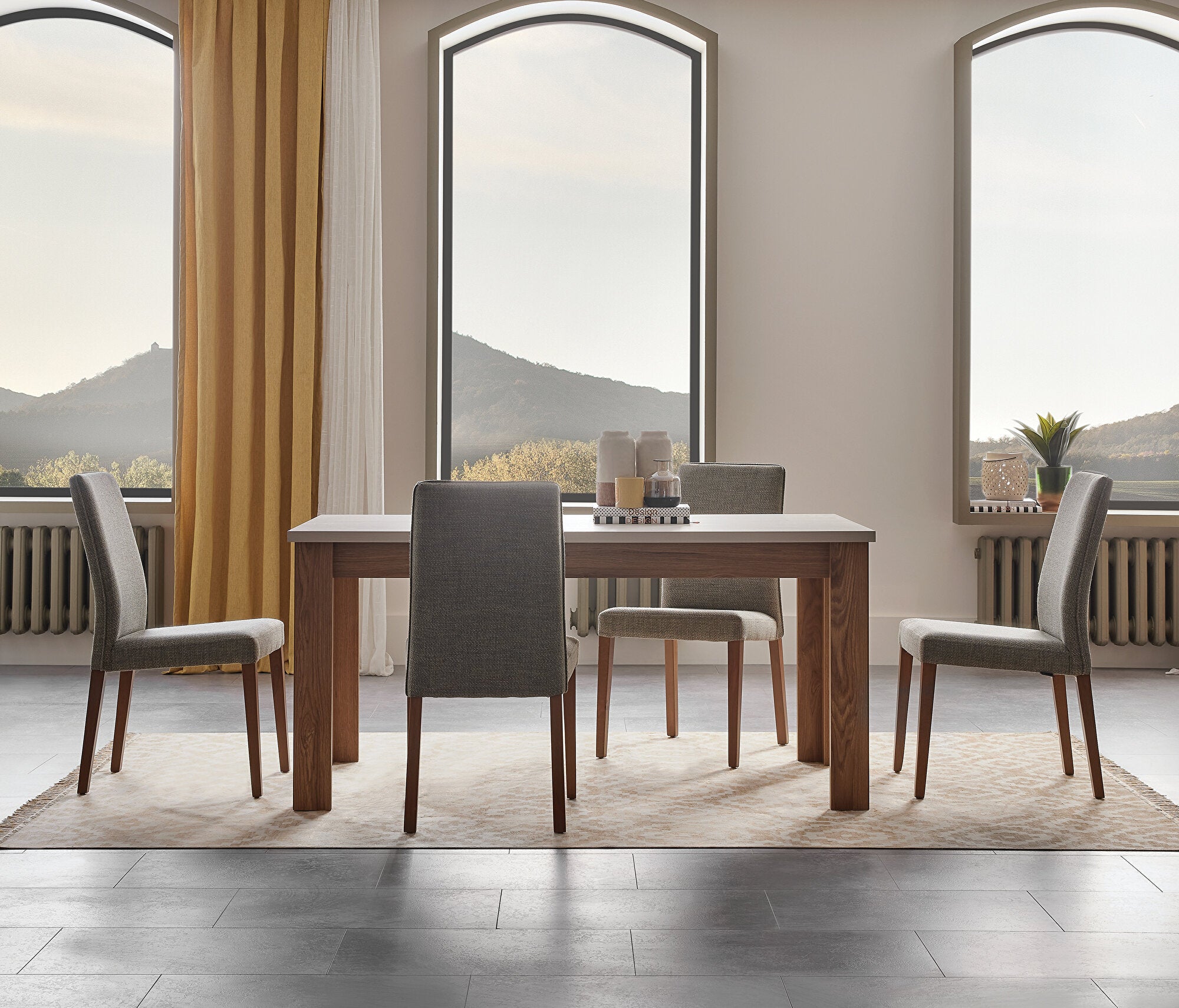 Loreto Uitschuifbare Eettafel 1200X800, afbeelding 3
