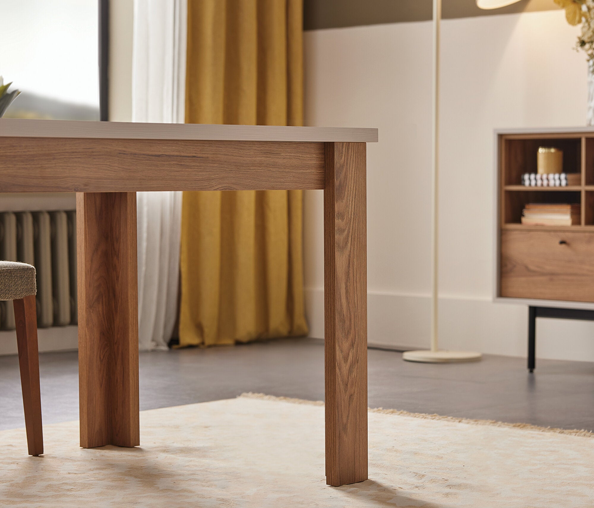 Loreto Uitschuifbare Eettafel 1200X800, afbeelding 4