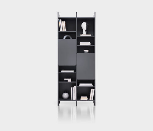 Blend Boekenkast Donker Grijs, afbeelding 2