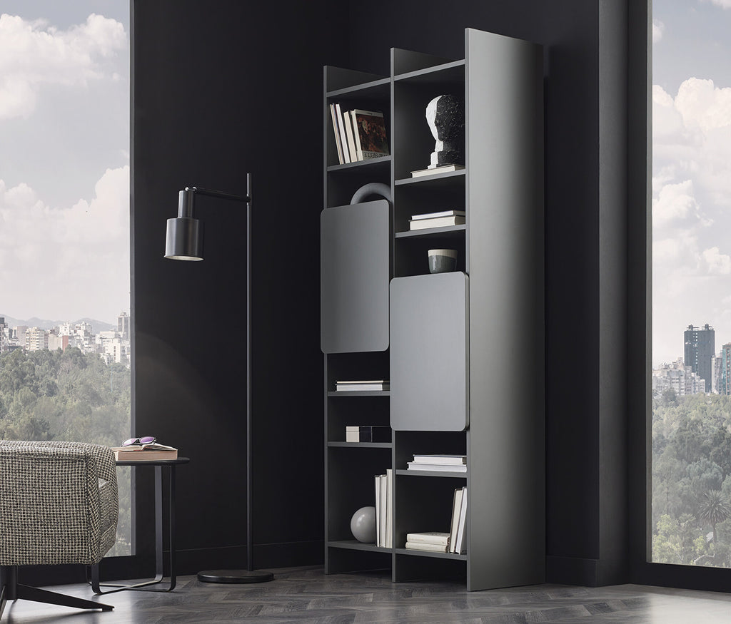 Blend Boekenkast Donker Grijs, afbeelding 4