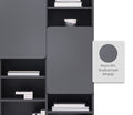 Blend Boekenkast Donker Grijs van Enza Home