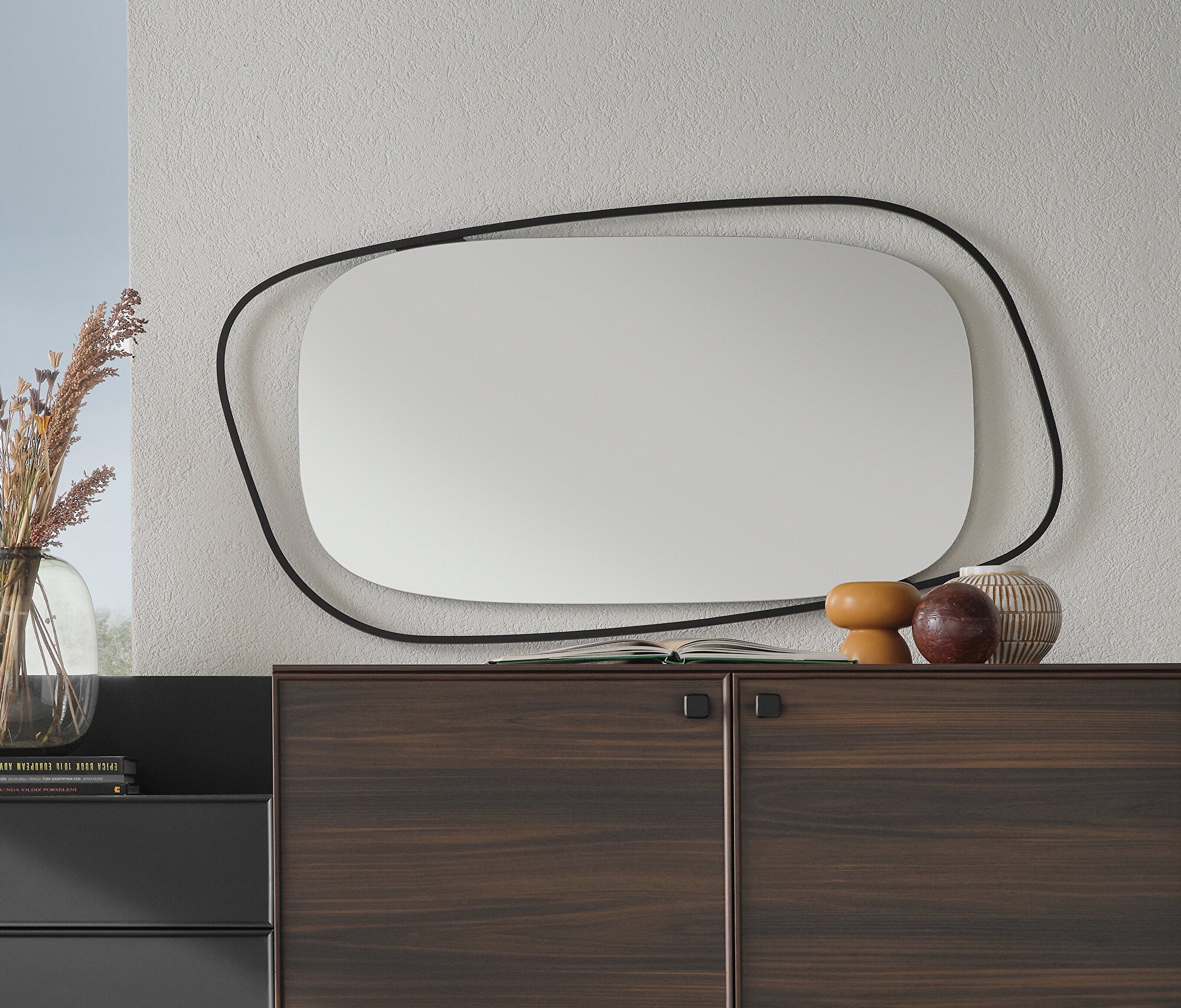 Parma Dressoir - Ladekast Spiegel, afbeelding 4