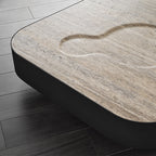 Block Salontafel Travertine, afbeelding 6