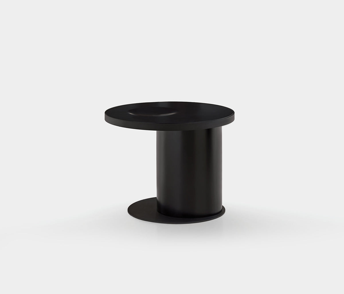 Block Bijzettafel Zwart van Enza Home, zwart