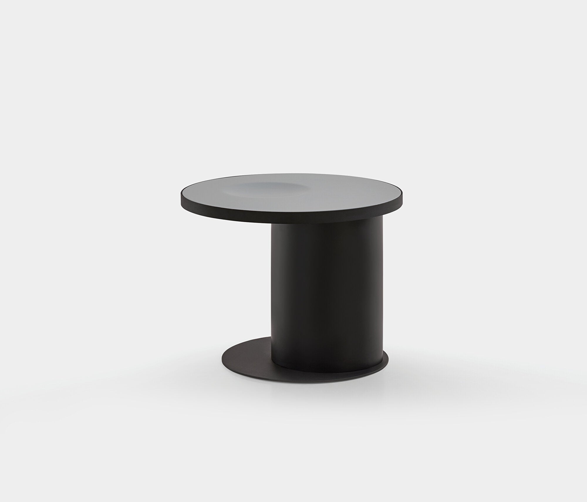 Block Bijzettafel Silk Grijs van Enza Home, grijs