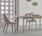 Varena Uitschuifbare Eettafel met Houten Poot, afbeelding 4