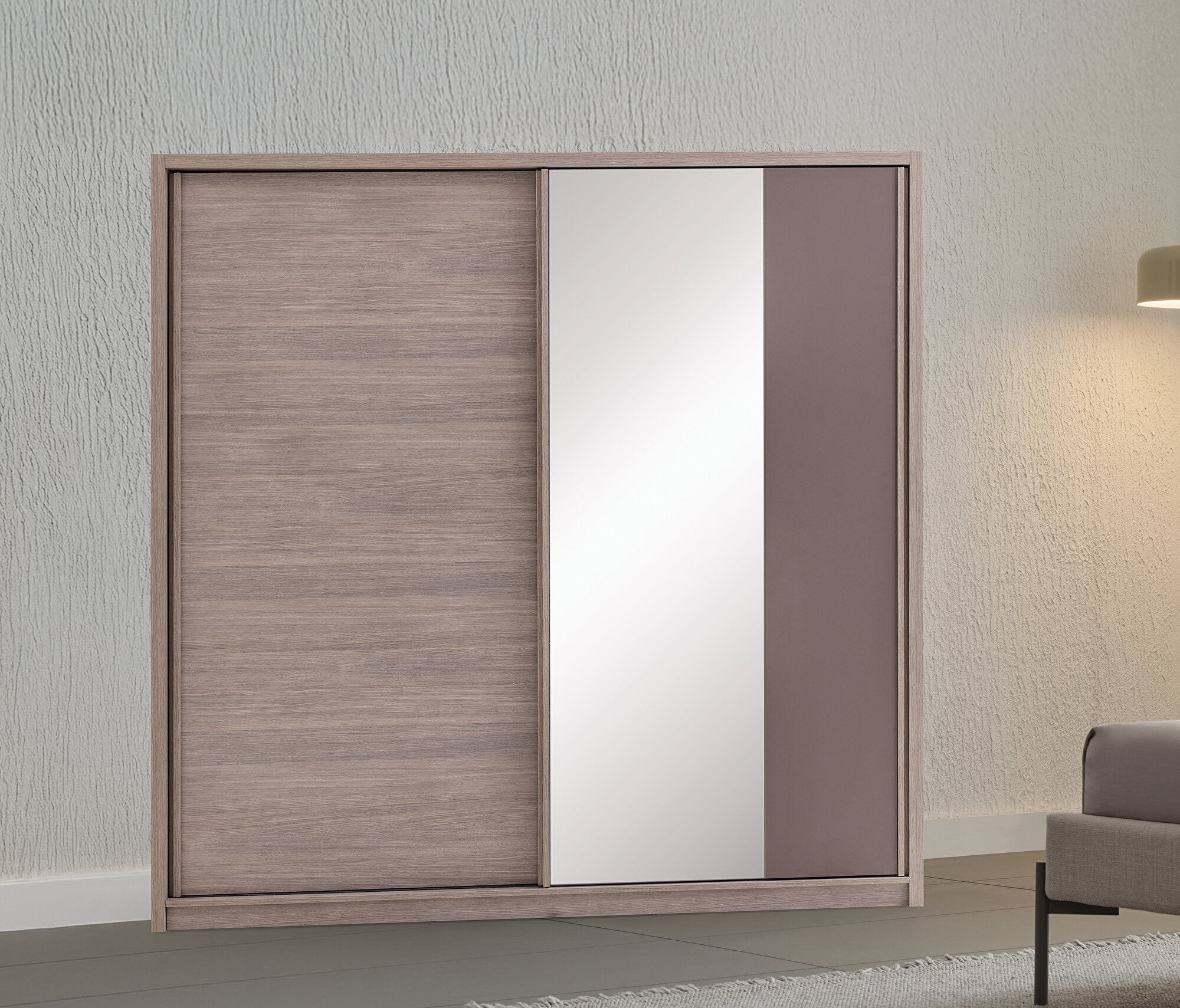 Varena 220 cm Schuifdeurkast, afbeelding 3