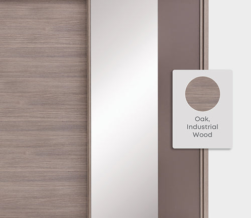 Varena 220 cm Schuifdeurkast van Enza Home