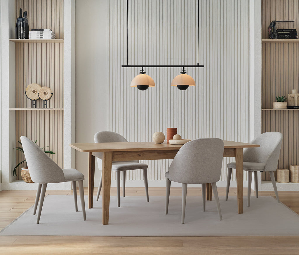 Cante Vaste Eettafel met Houten Poot, afbeelding 3