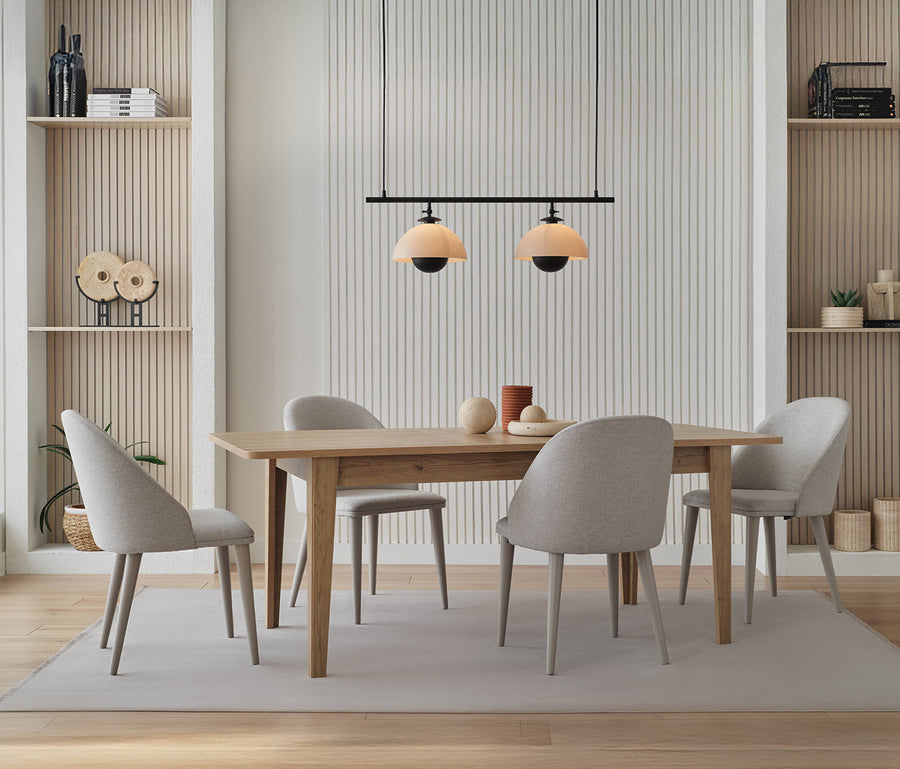 Cante Vaste Eettafel met Houten Poot, afbeelding 3