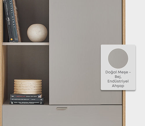 Cante TV Bankje Boekenkast Module van Enza Home