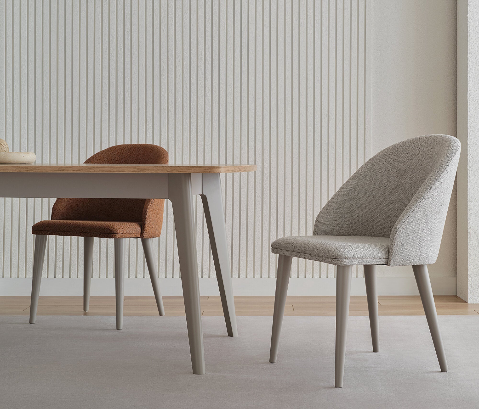 Cante Uitschuifbare Eettafel met Houten Poot, afbeelding 5