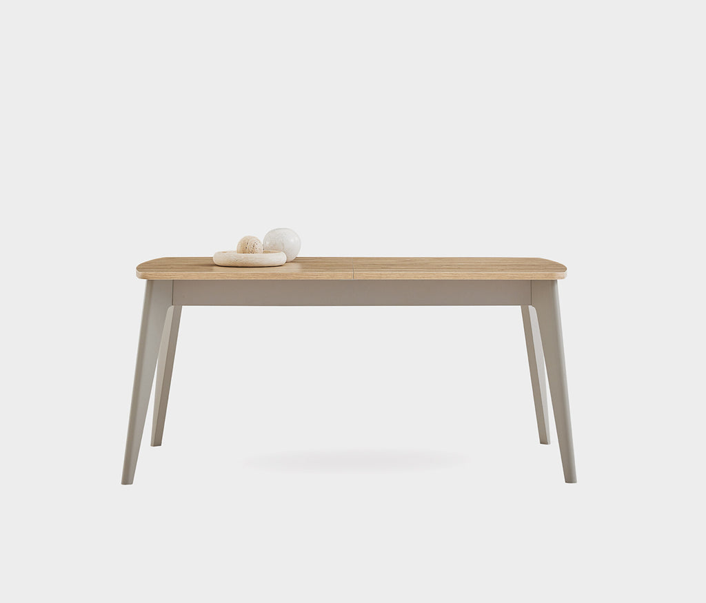Cante Uitschuifbare Eettafel met Houten Poot, afbeelding 6