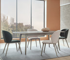 Hera Uitschuifbare Eettafel met Houten Poot, afbeelding 3