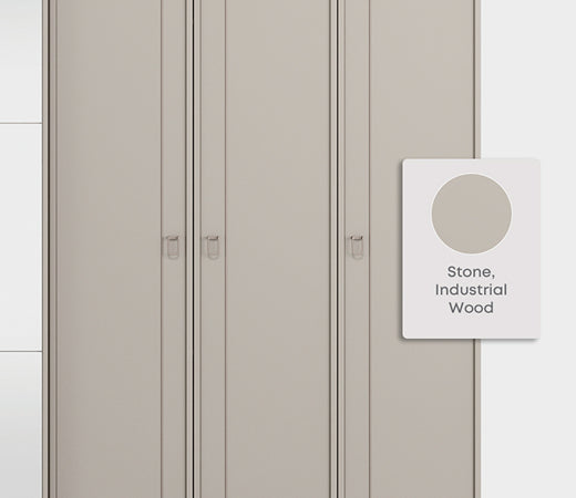 Hera 260 cm Hybred Deur Kledingkast van Enza Home