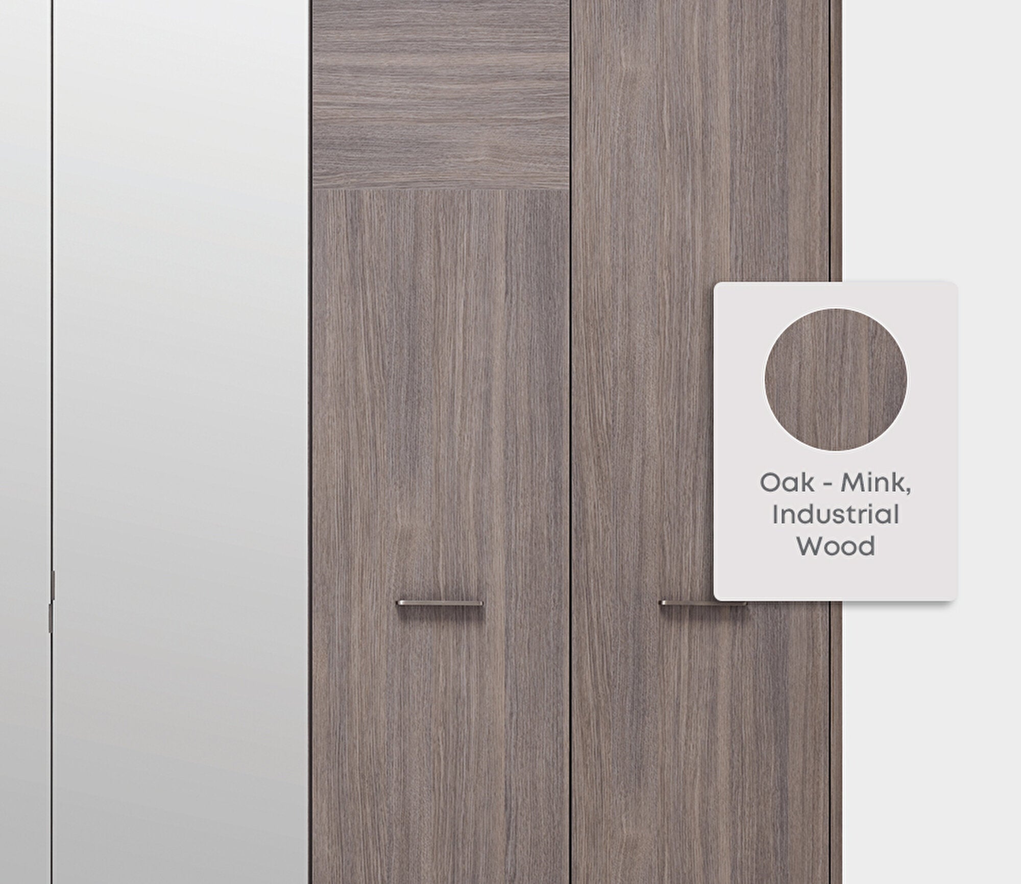 Varena 6-deurs Kledingkast - New van Enza Home