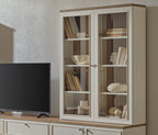 Marsana TV Bankje Glass Deur Wandmeubel, afbeelding 3