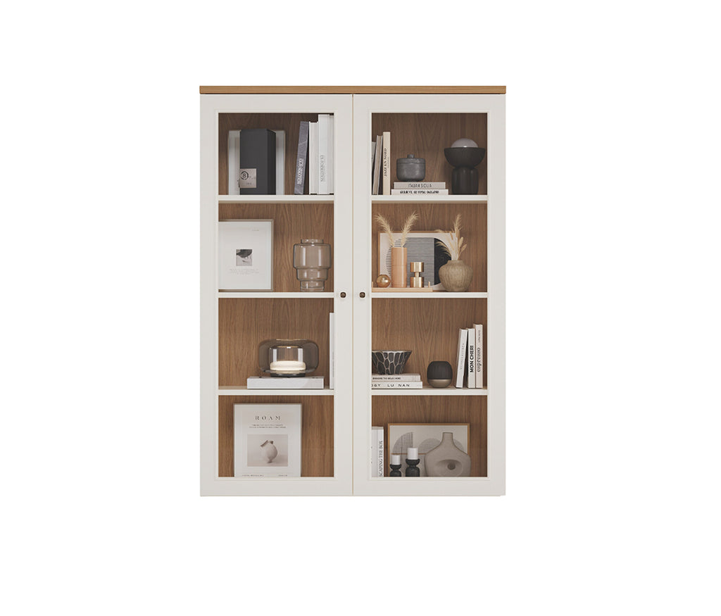 Marsana TV Bankje Glass Deur Wandmeubel, afbeelding 4