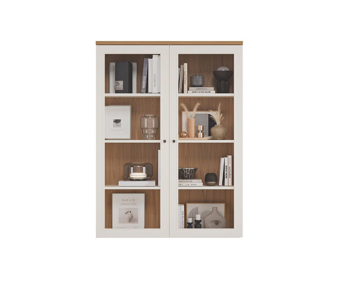 Marsana TV Bankje Glass Deur Wandmeubel, afbeelding 4