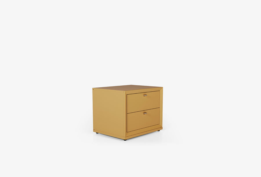 Fit & Flex 2 met Lade met Bedbodem Module - Geel, 60x49 cm (BxH)