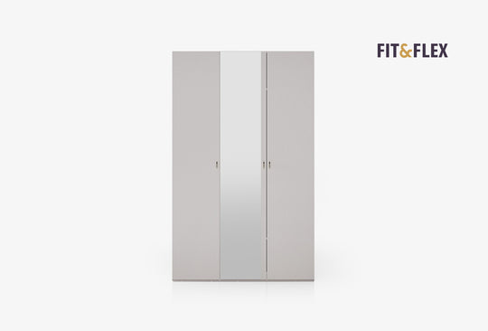 Fit & Flex 3-deurs Kapstok, 134x217 cm (BxH)