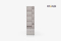 Fit & Flex 2 met Lade Boekenkast, 60x217 cm (BxH)