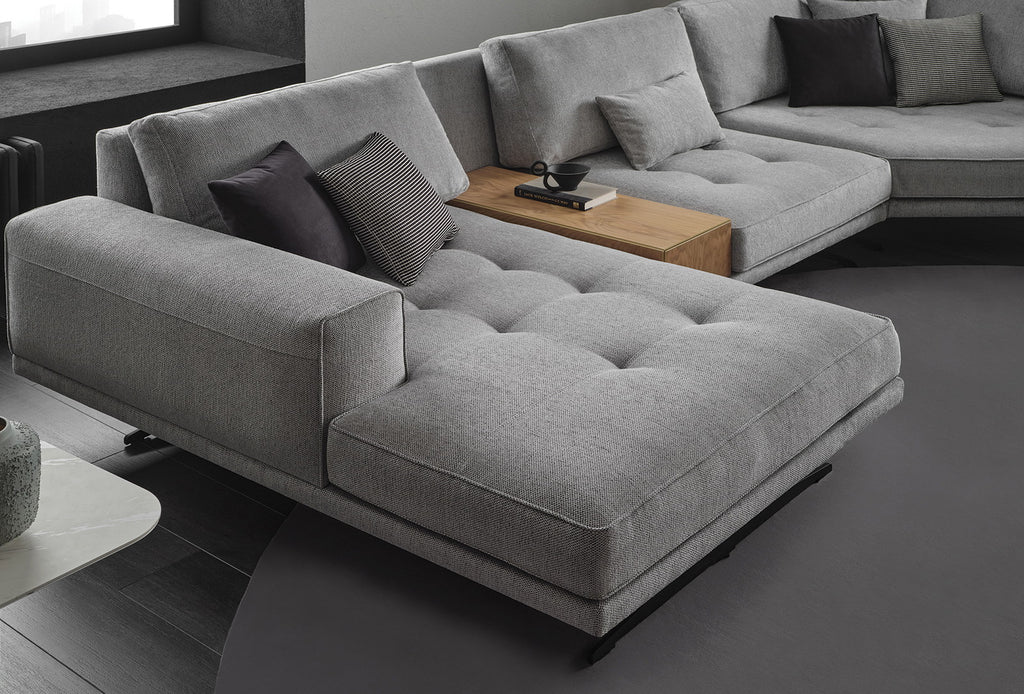 Bold Fauteuil Set, Chenille, Grijs