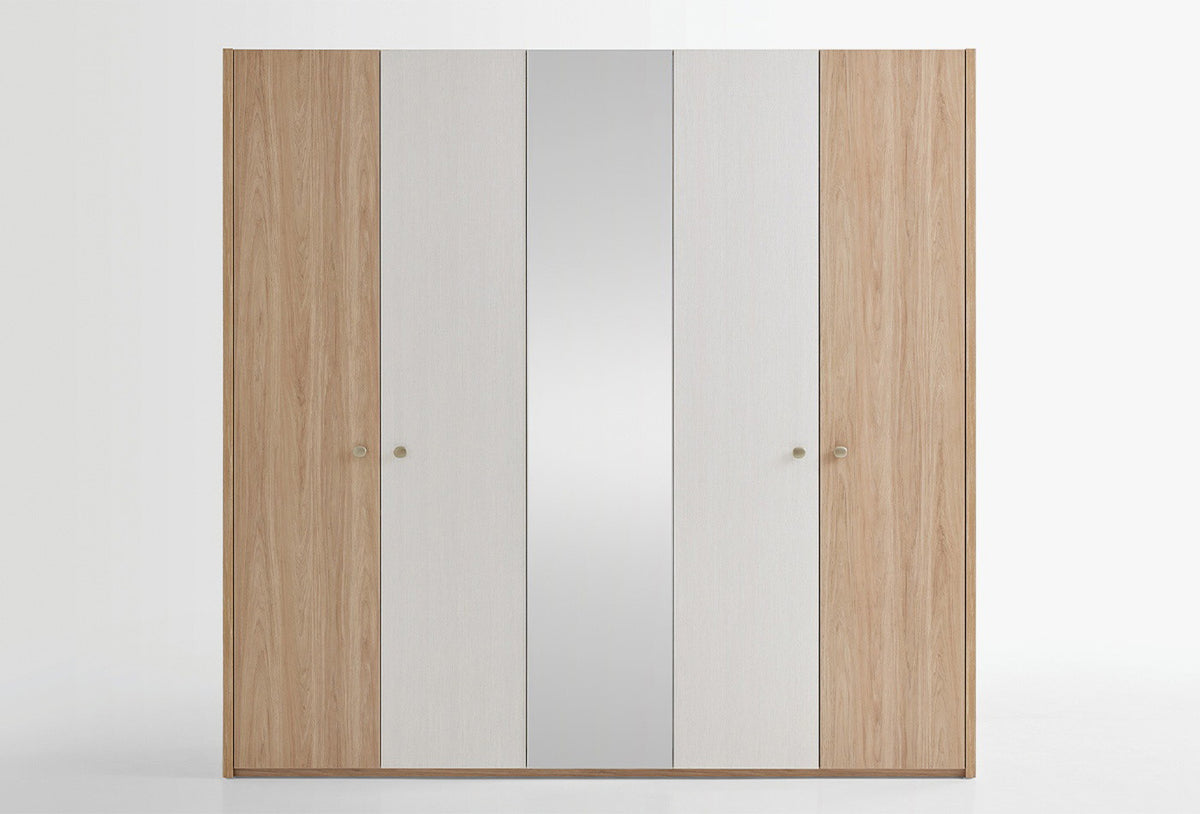 Perge 5-deurs Kledingkast 227 x 222 cm