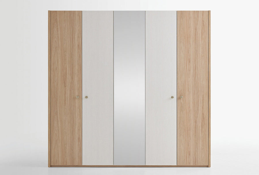 Perge 5-deurs Kledingkast 227 x 222 cm