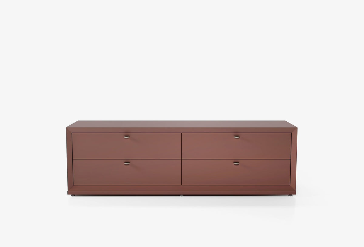 Fit & Flex 4 met Lade met Bedbodem Module - Sorbet, 160x49 cm (BxH)