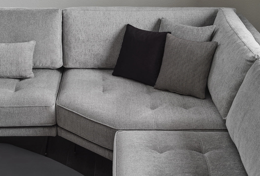 Bold Fauteuil Set, Chenille, Grijs