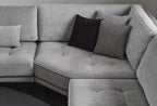 Bold Fauteuil Set, Chenille, Grijs