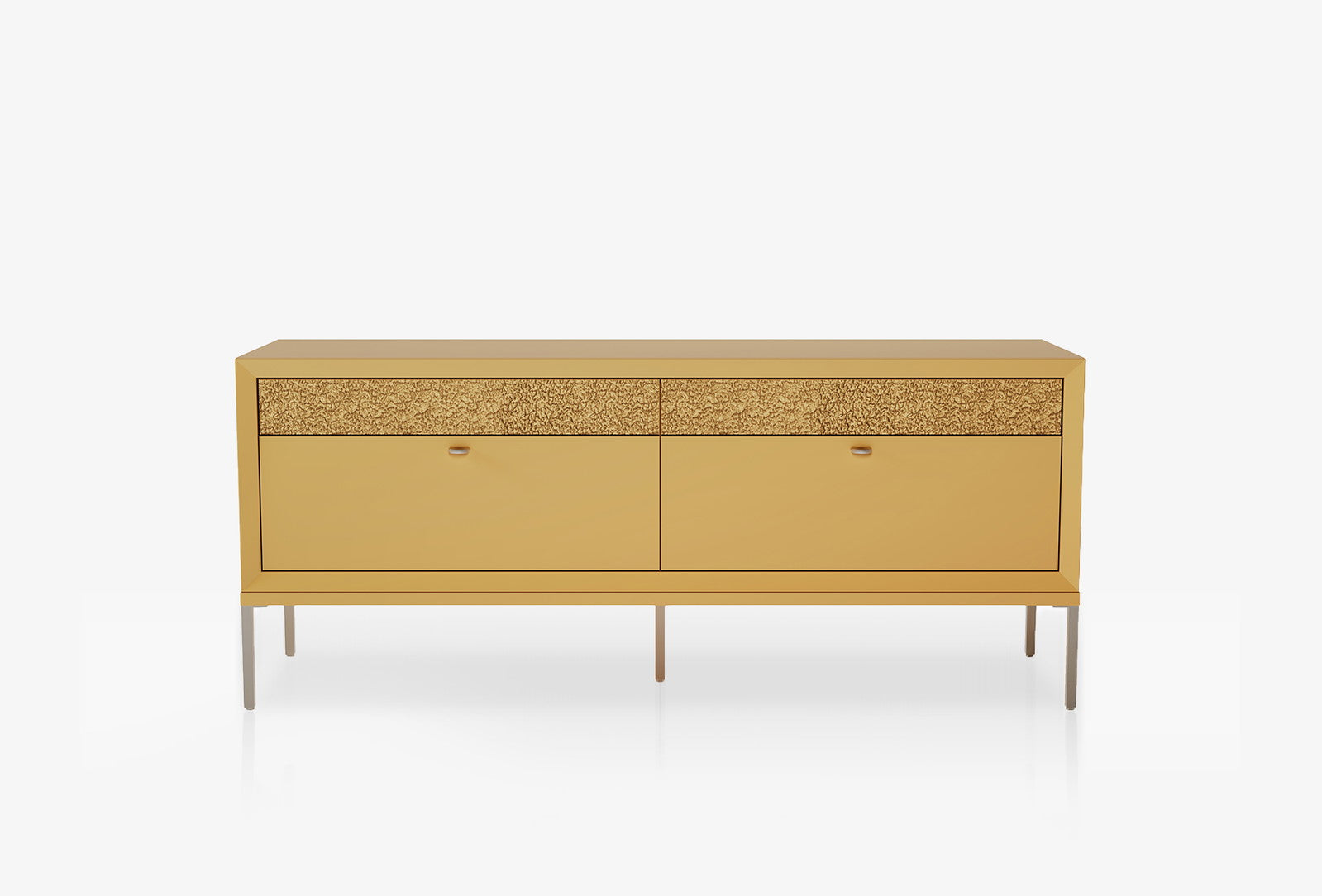 Fit & Flex 4 met Lade met Poten Module - Geel, 160x67 cm (BxH)