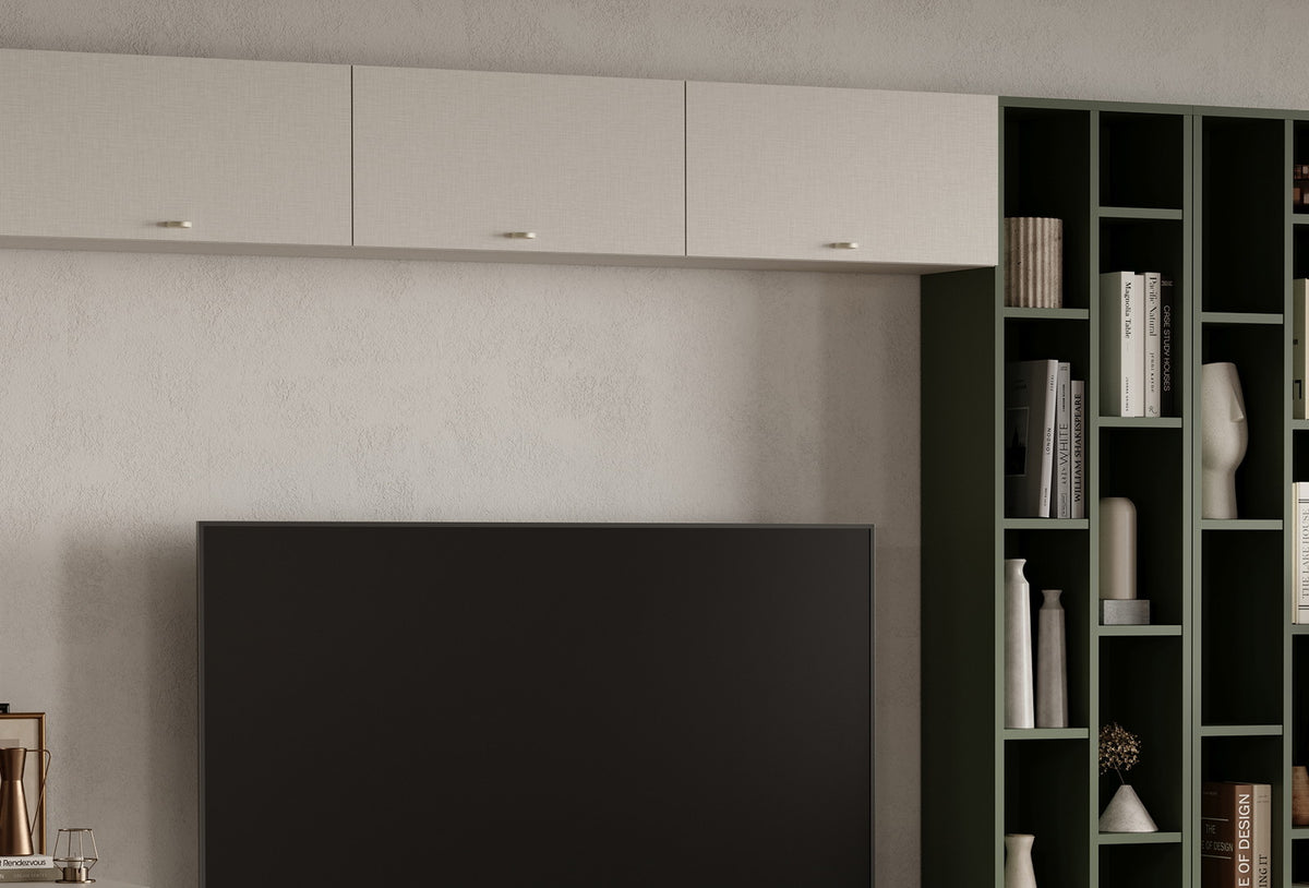 Fit & Flex Wandmodule met Klapdeur, 120x30 cm (BxH)