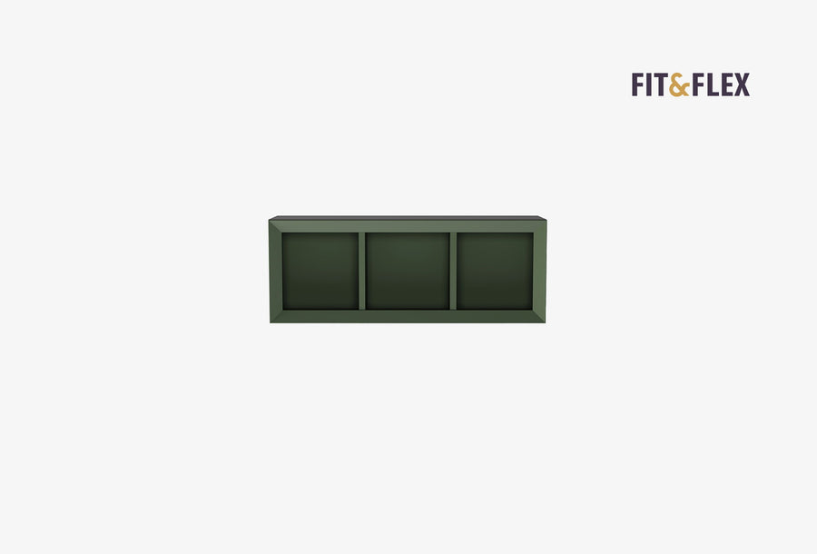 Fit & Flex Wandmodule - Groen, 80x30 cm (BxH)