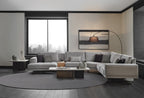 Bold Fauteuil Set, Chenille, Grijs