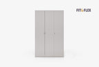Fit & Flex 3-deurs Kast, 134x217 cm (BxH)