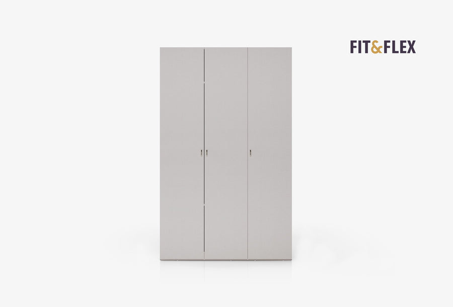 Fit & Flex 3-deurs Kast, 134x217 cm (BxH)