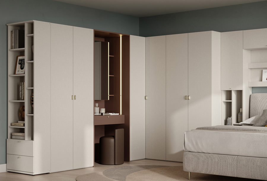 Fit & Flex Multifunctionele Verticale Module - Sorbet, 90x217 cm (BxH)