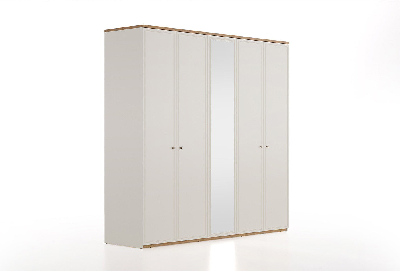 Marsana Kledingkast 5-deurs 226 x 222 cm