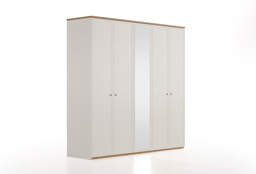 Marsana Kledingkast 5-deurs 226 x 222 cm