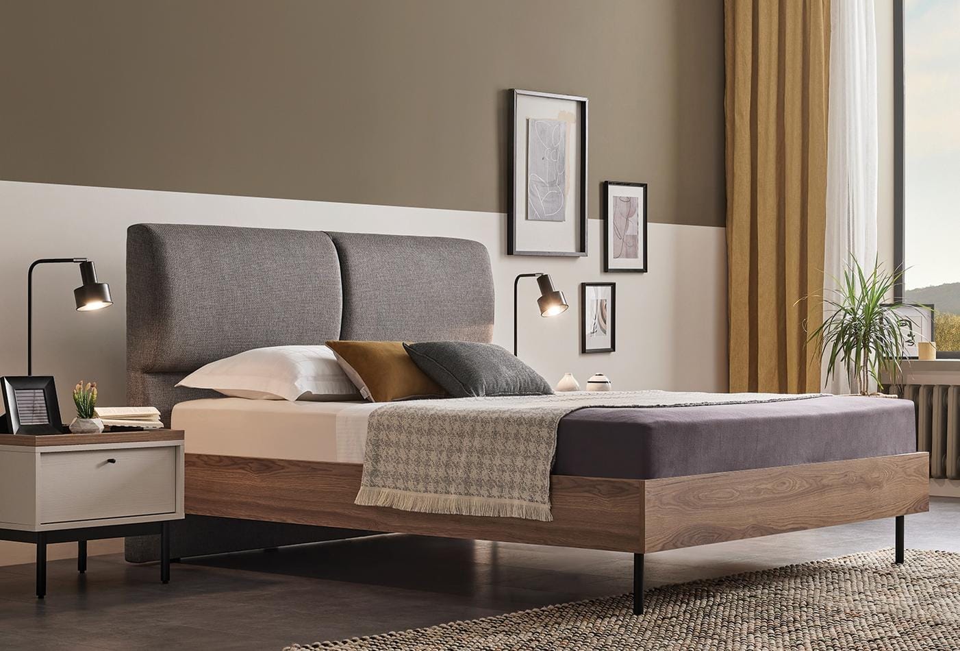 Ledikant Incl. Hoofdbord Loreto 180x200 | Enza Home