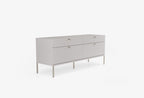 Fit & Flex 4 met Lade met Poten Module - Linnen, 160x67 cm (BxH)