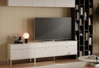 Fit & Flex 2 met Lade met Poten Module - Linnen, 80x67 cm (BxH)