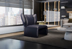 Puddle Fauteuil, Echt Leer, Marine