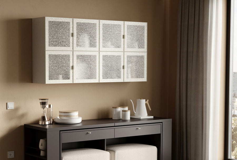 Fit & Flex Wandmodule met 4 Deuren, 80x80 cm (BxH)